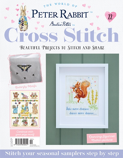 Peter Rabbit Cross Stitch Issue 22