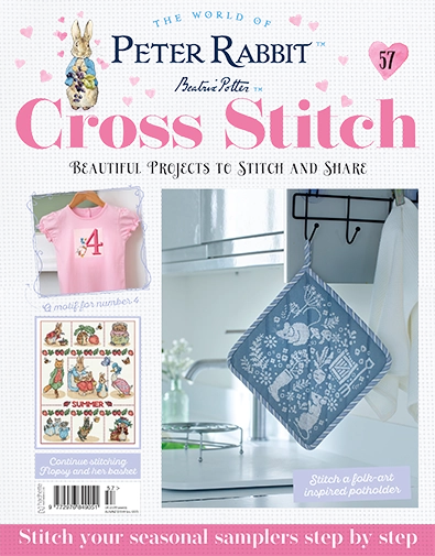 Peter Rabbit Cross Stitch Issue 57