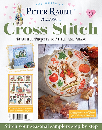 Peter Rabbit Cross Stitch Issue 60