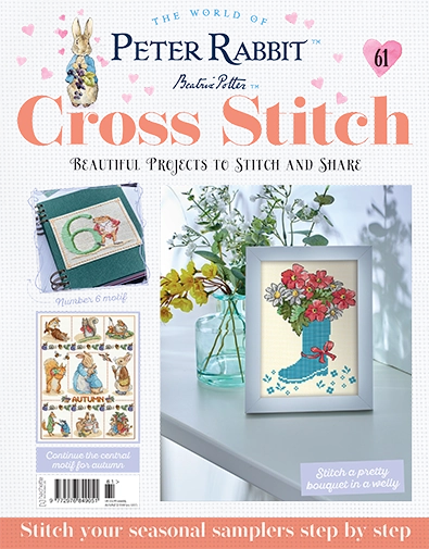 Peter Rabbit Cross Stitch Issue 61