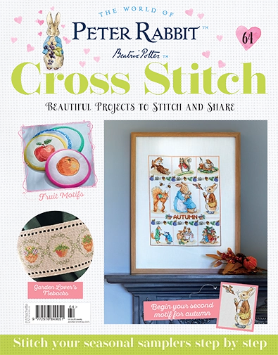 Peter Rabbit Cross Stitch Issue 64