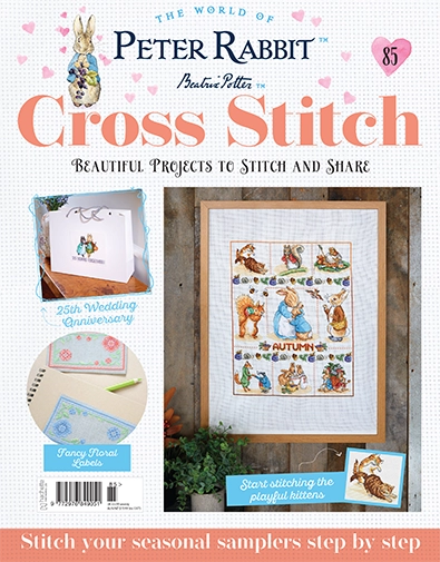 Peter Rabbit Cross Stitch Issue 85