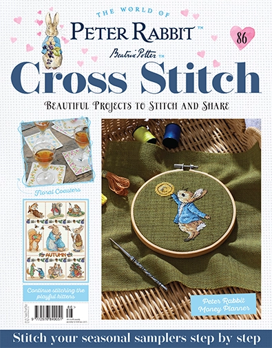 Peter Rabbit Cross Stitch Issue 86