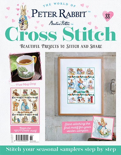 Peter Rabbit Cross Stitch Issue 88