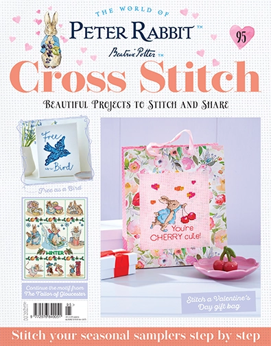 Peter Rabbit Cross Stitch Issue 95