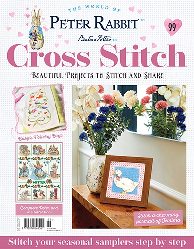 Peter Rabbit Cross Stitch Issue 99