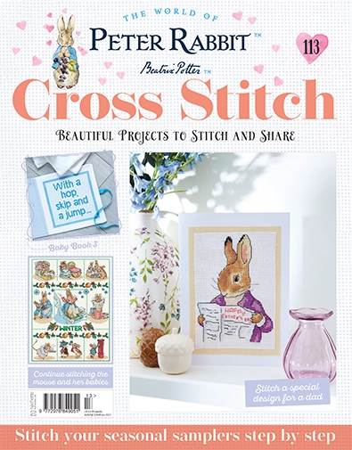Peter Rabbit Cross Stitch Issue 113