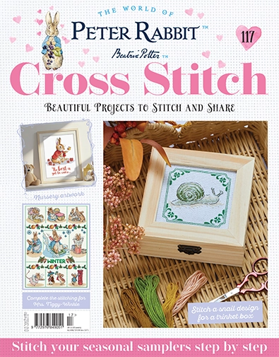 Peter Rabbit Cross Stitch Issue 117