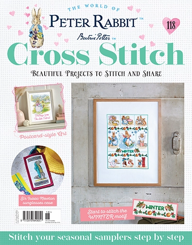 Peter Rabbit Cross Stitch Issue 118