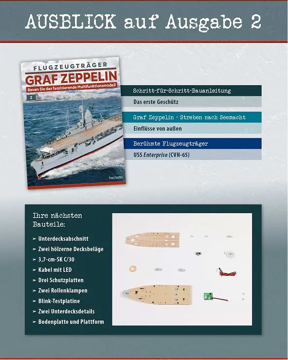 Graf Zeppelin Ausgabe 1