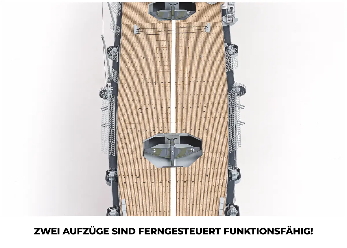 Davits mit Rettungsbooten können ferngesteuert werden