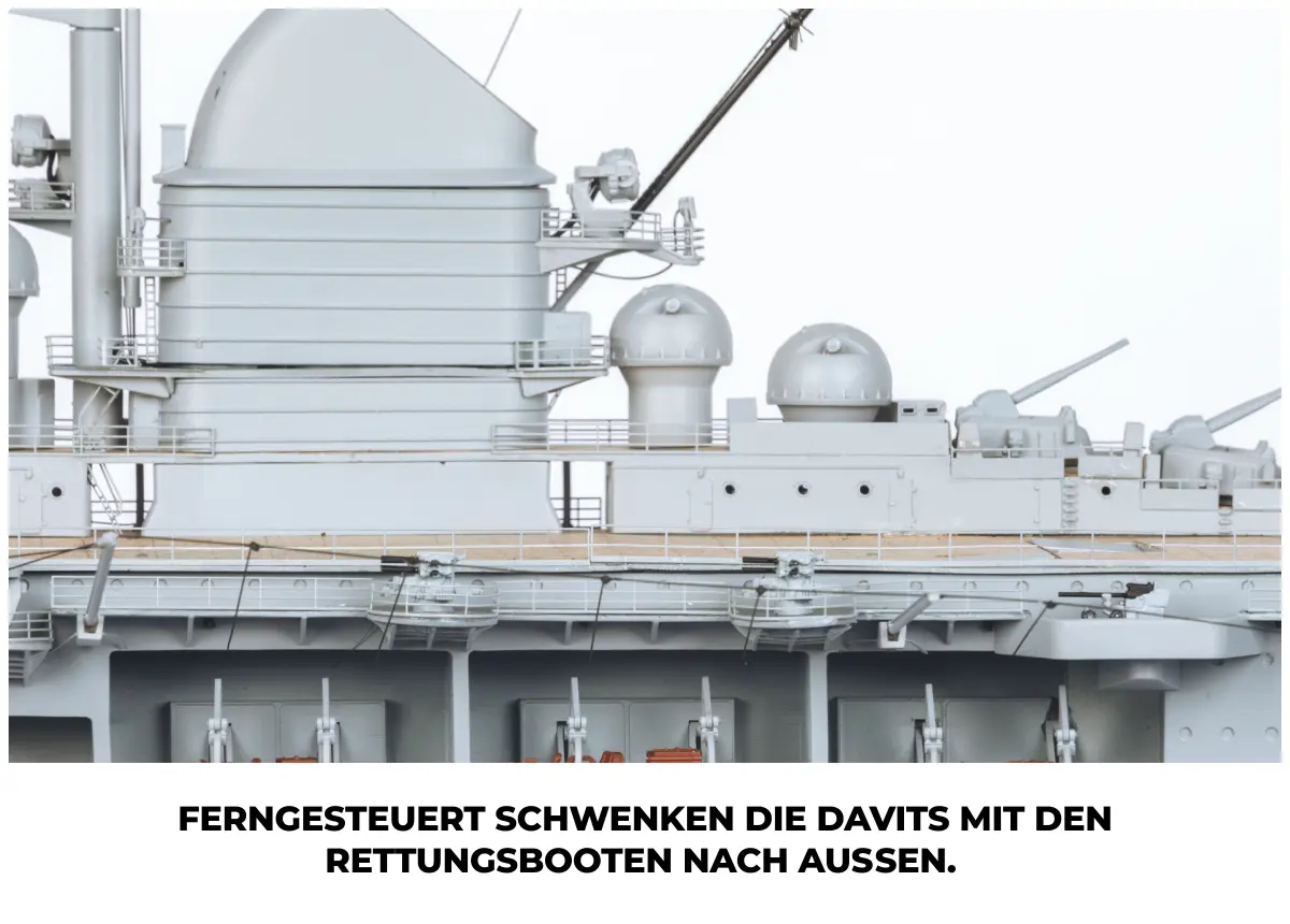 Beleuchtetes Flugdeck