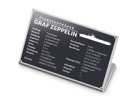 Graf Zeppelin Präsentationstafel
