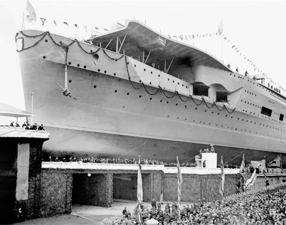 Ein Bild vom damaligen Graf Zeppelin