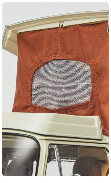 Bulli-Scheinwerfer, Rück- und Bremslichter, Innenbeleuchtung