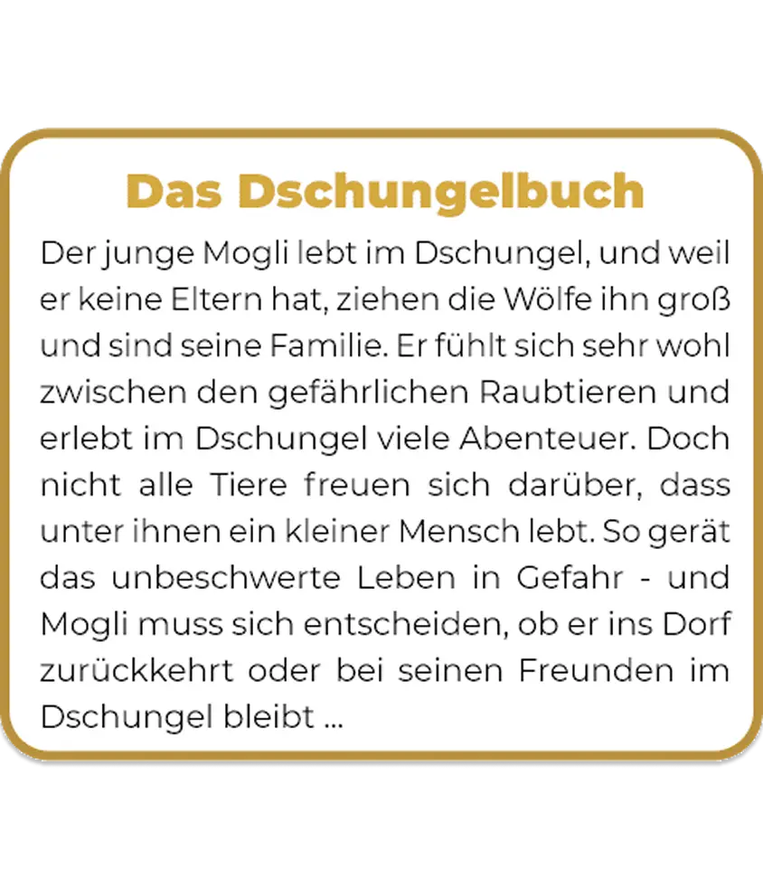 Das Dschungelbuch