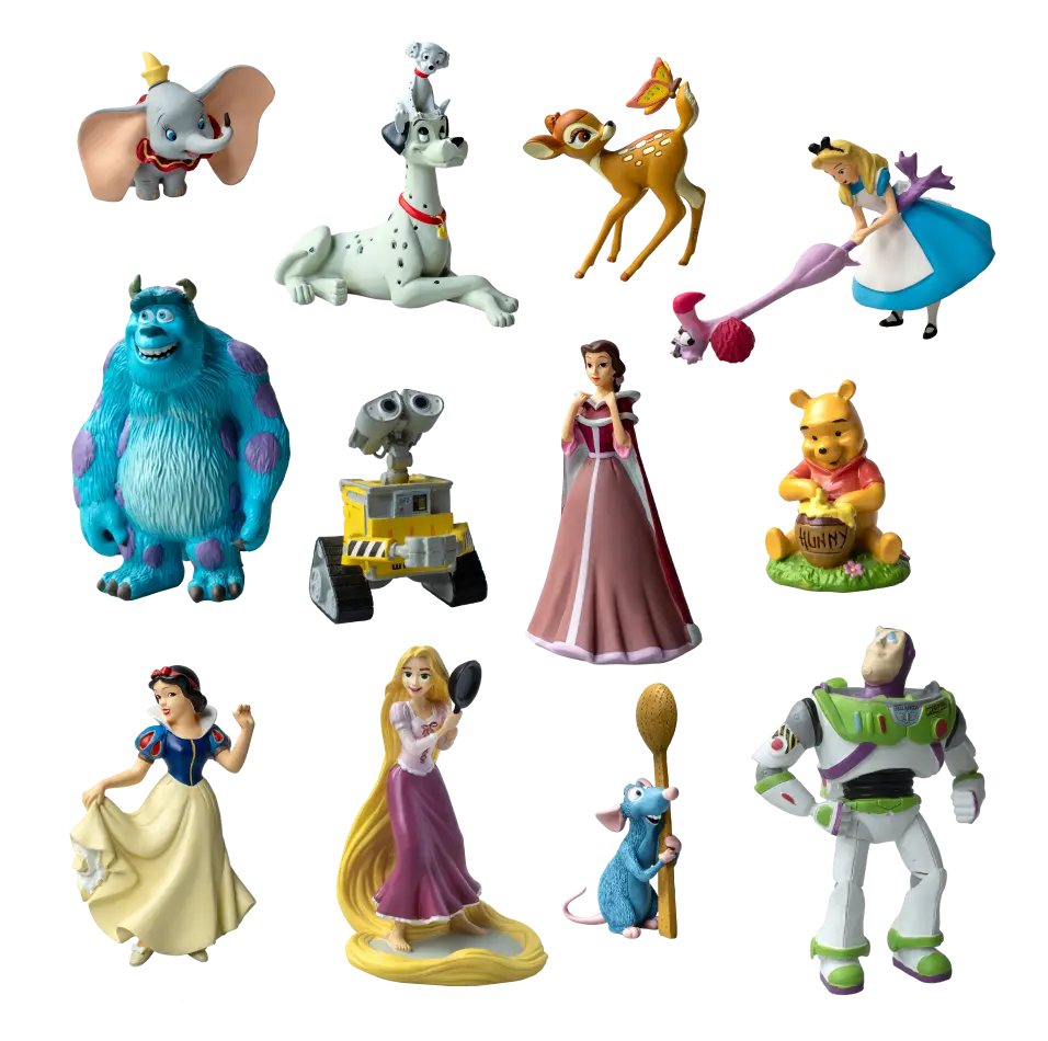 12 exklusive Disney-Figuren