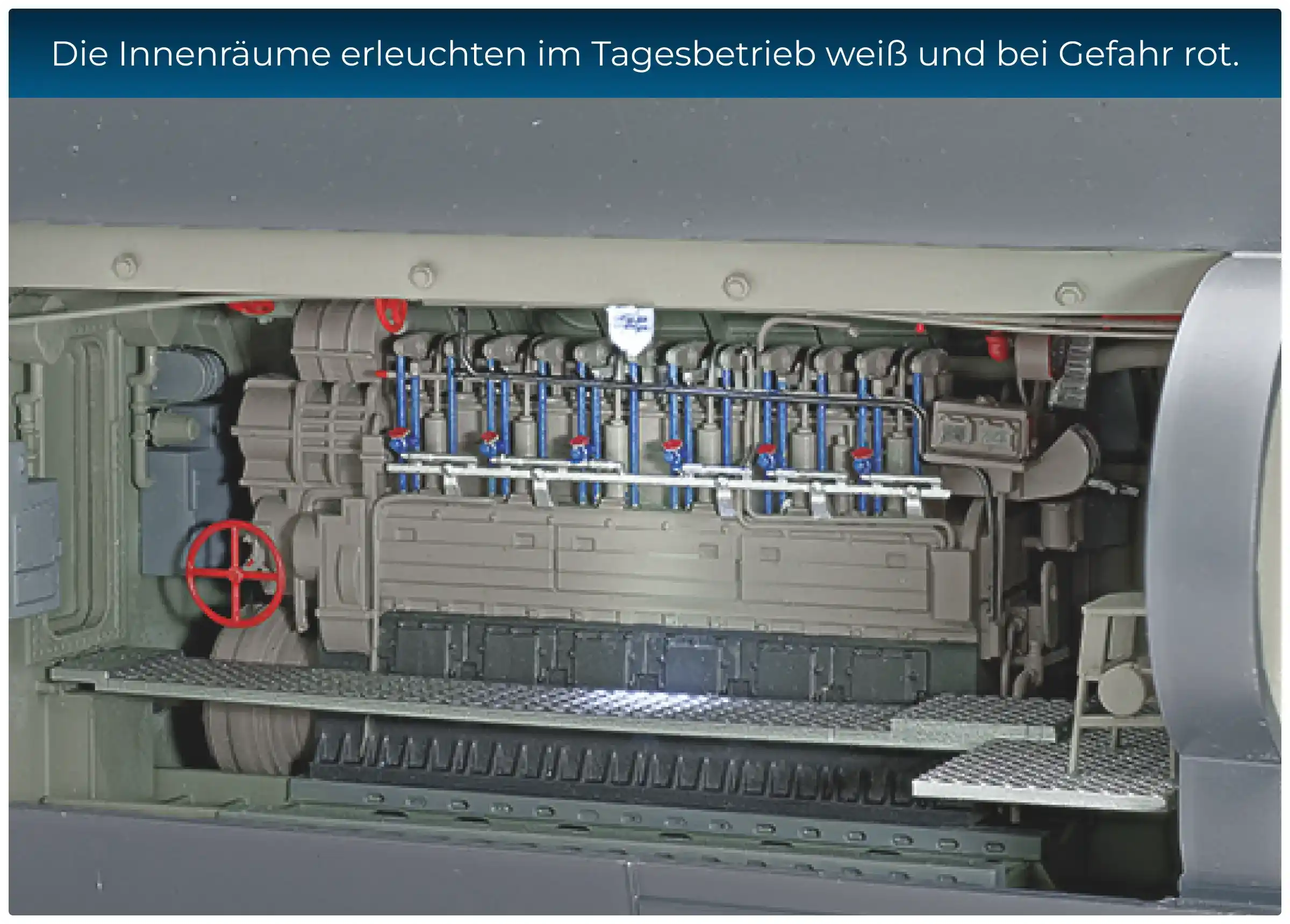 Belechtete Innenräume