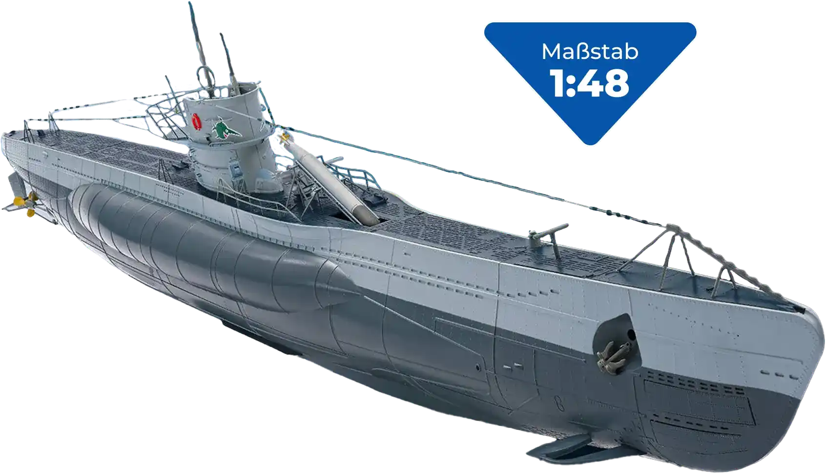 Magazin-Sammelreihe und 140 cm langes Modell