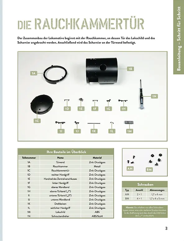 BAUREIHE 01 Ausgabe 1