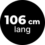106 cm lang