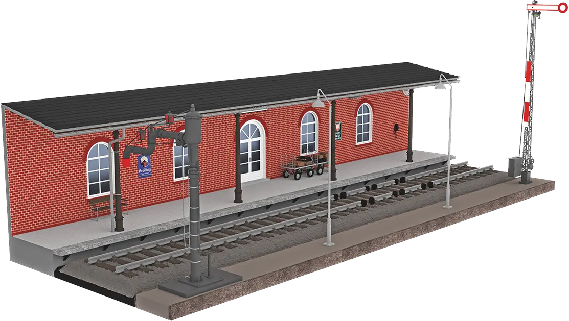 Verlängerung des Bauprojektes mit dem Bahnhof von Altenbahn