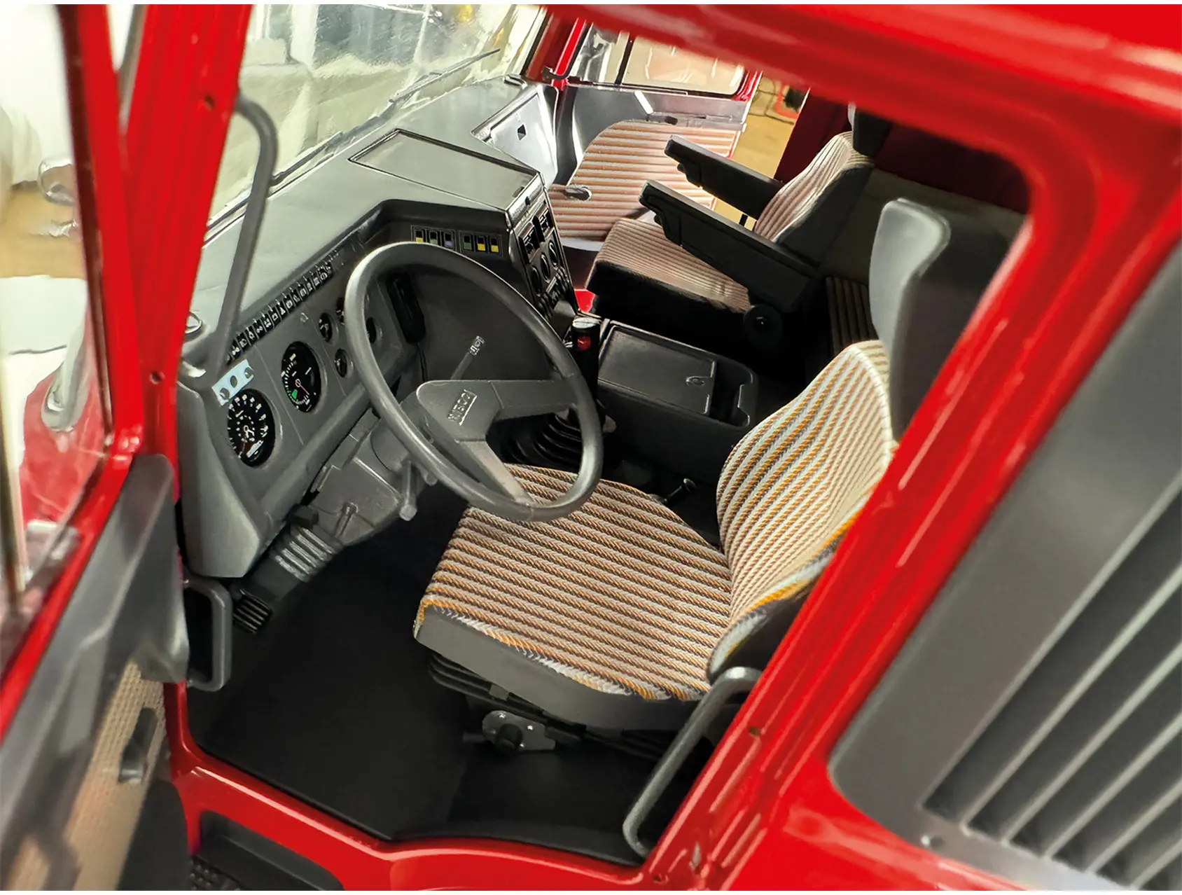 IVECO Innenaustattung vom Fahrerhaus