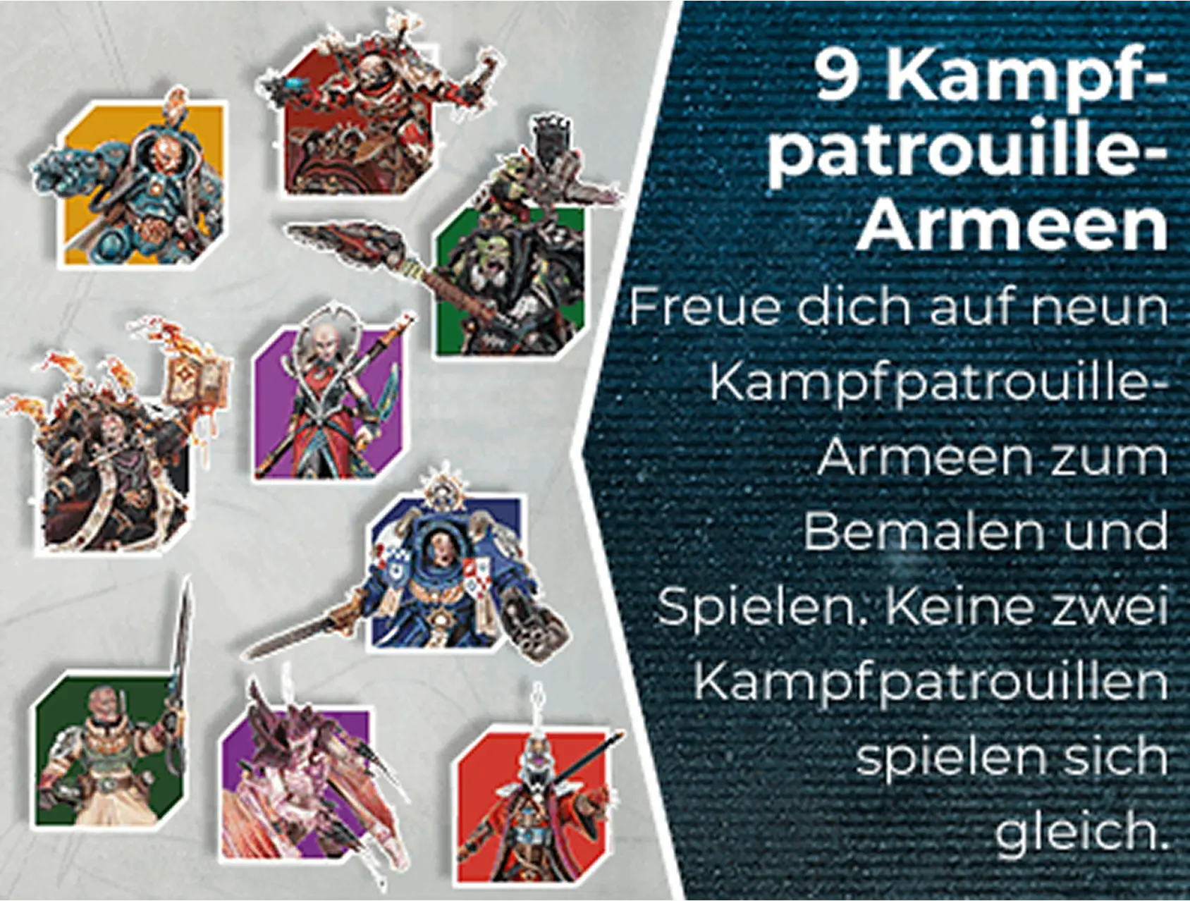 Die 9 Kampfpatrouillen