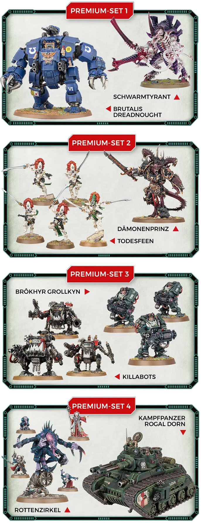 Brutalis Dreadnought und Schwarmtyrant