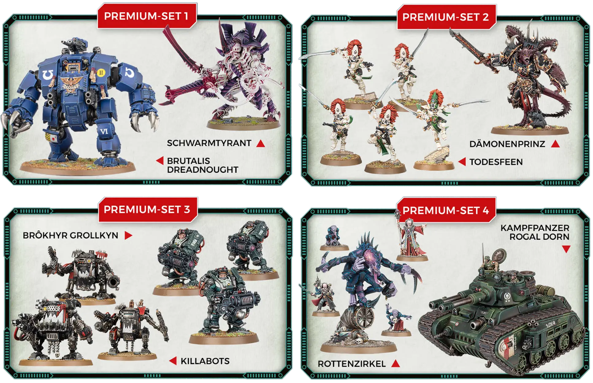 Brutalis Dreadnought und Schwarmtyrant