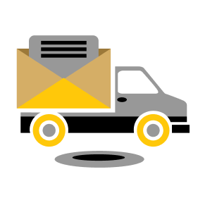 LIEFERUNG NACH HAUSE