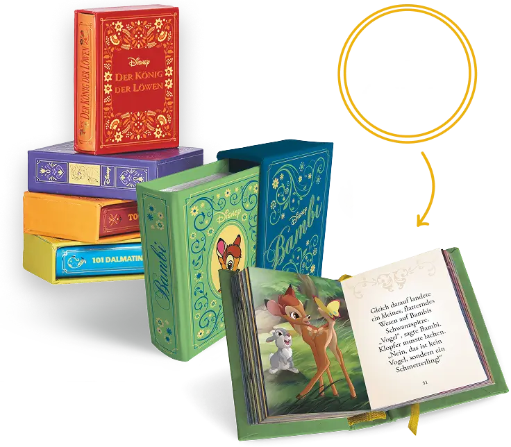 Disney Miniatur-Bücher