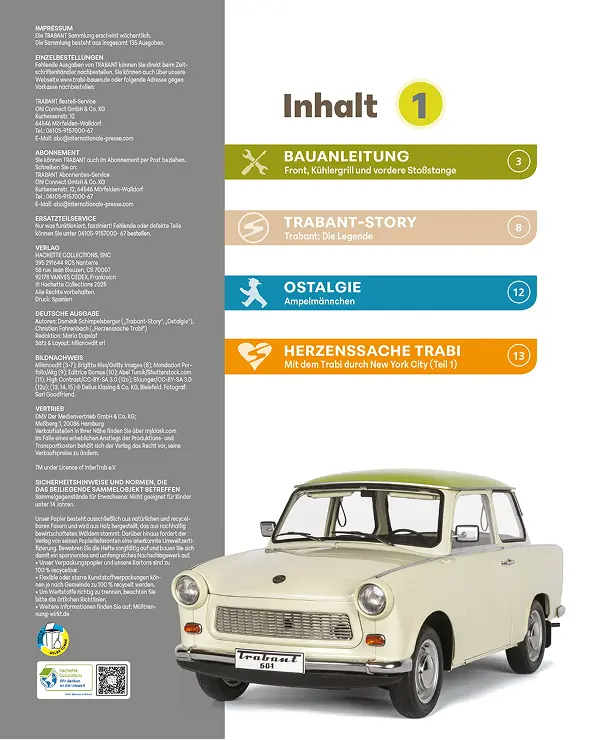 Trabant Heft 1