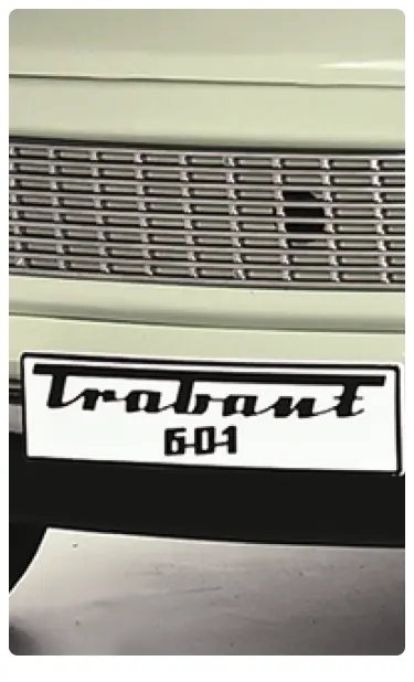 Trabant Typenschild