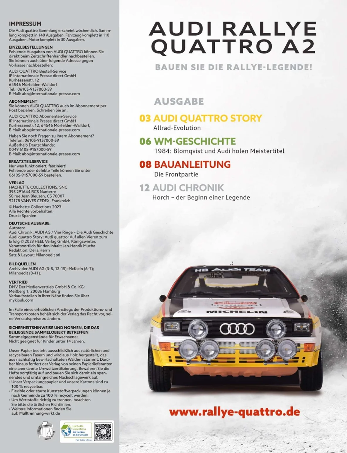 Audi rallye Quattro A2: Die Rallye-Legende ist zurück