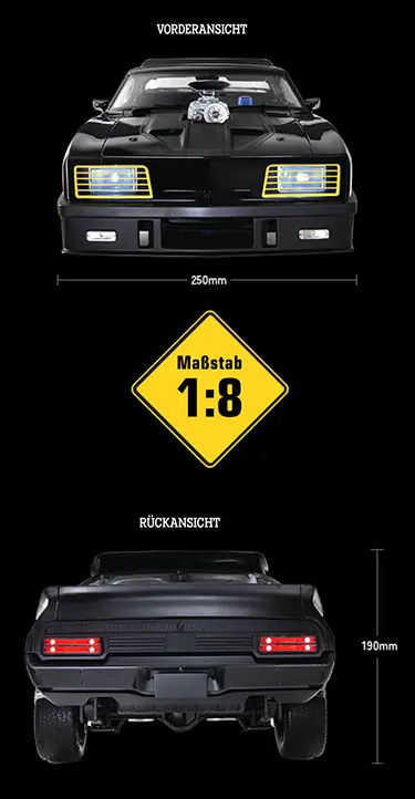 Ford Falcon Frontansicht - Ford Falcon Heckansicht