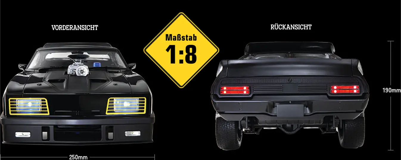 Ford Falcon Frontansicht - Ford Falcon Heckansicht