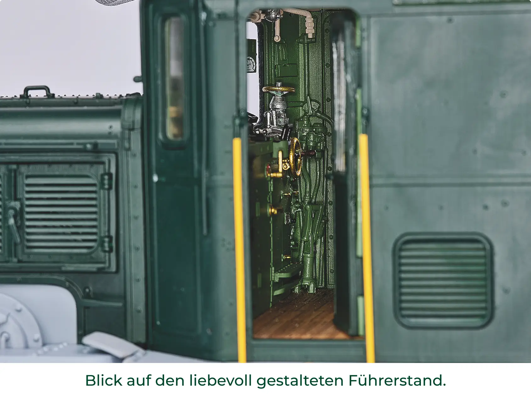 Detaillierter Führerstand
