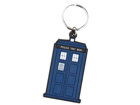 TARDIS-Schlüsselanhänger