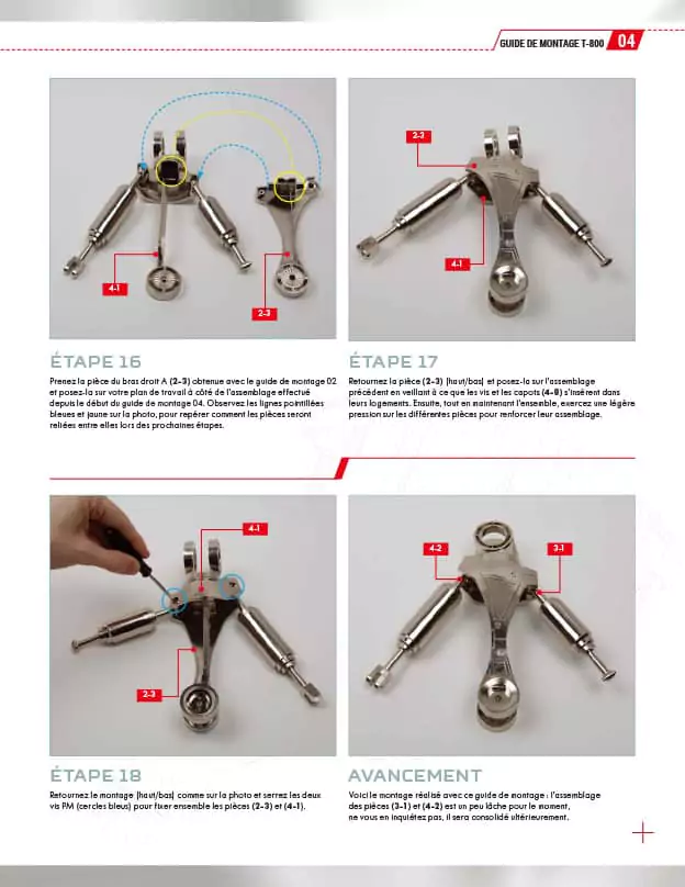 Les instructions disponibles en ligne