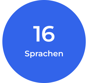 16 Sprachen