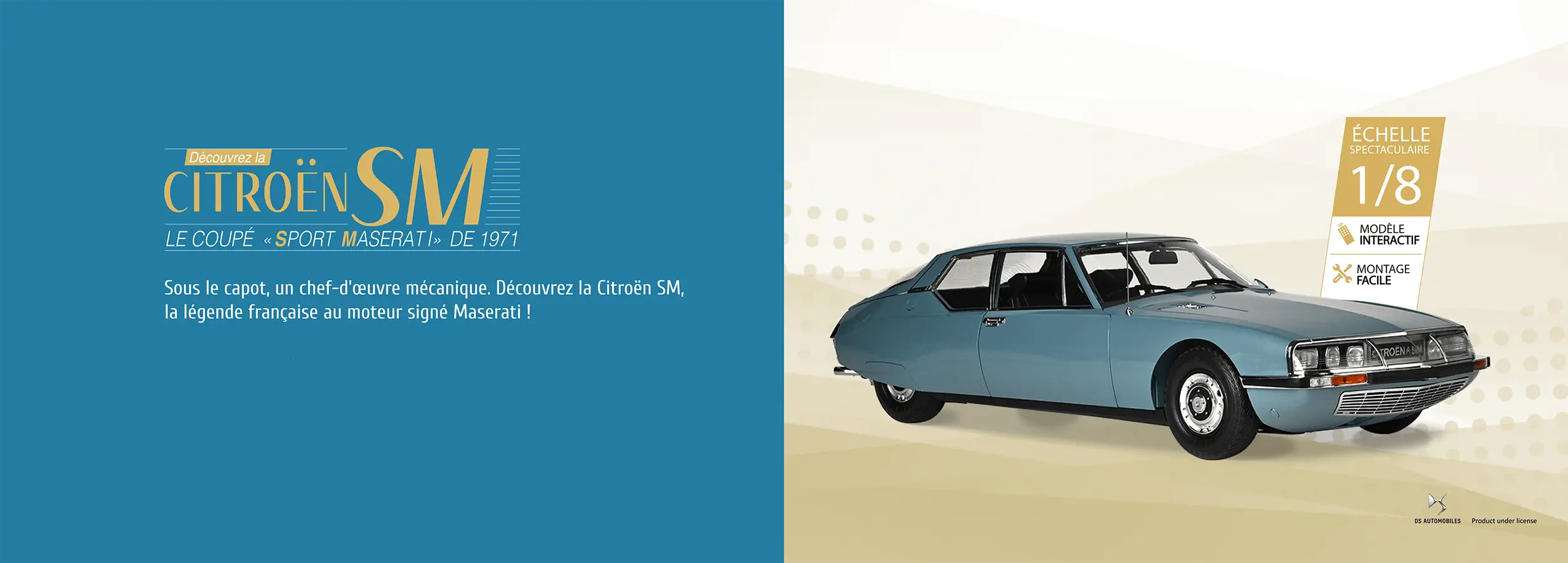 Citroën SM - la coupe 'Sport Maserati' de 1971
