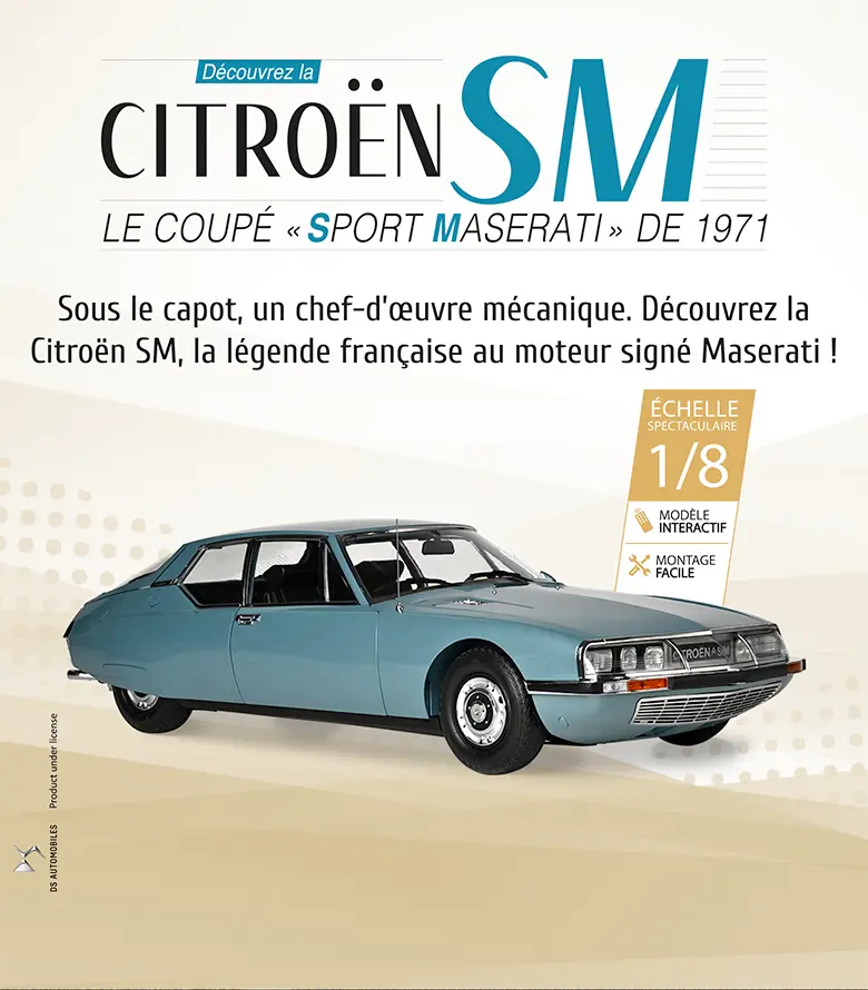 Citroën SM - la coupe 'Sport Maserati' de 1971